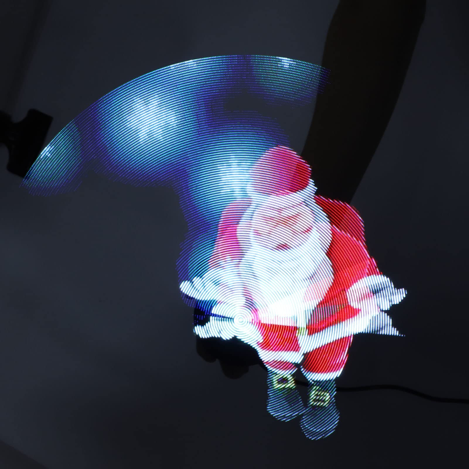 Máquina Publicitaria Holográfica 3D Alta Resolución 16.5 Pulgadas Ventilador Holograma para Negocios