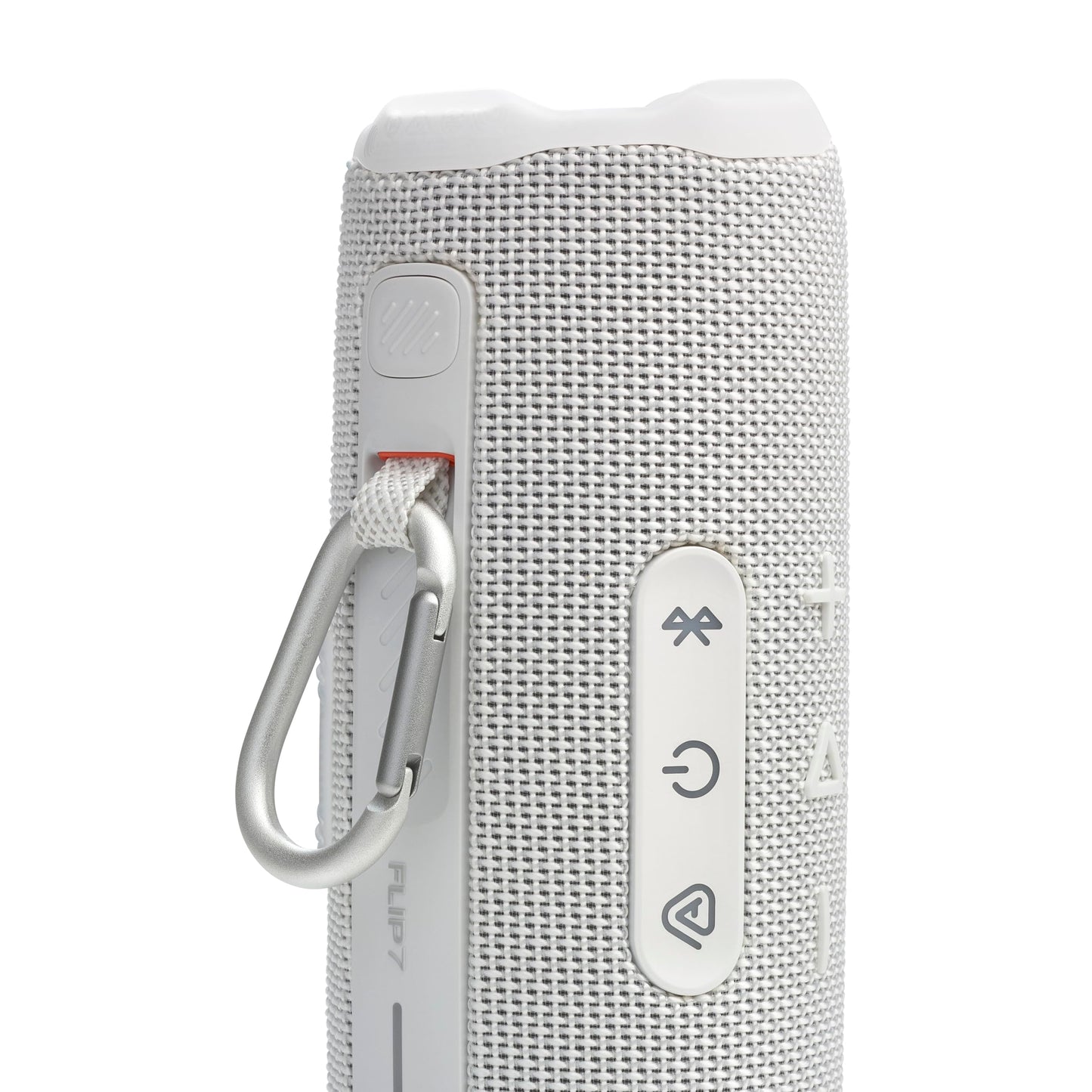 JBL Flip 7 Bocina Portátil Bluetooth, Batería Integrada, Resistente al Agua - Blanco
