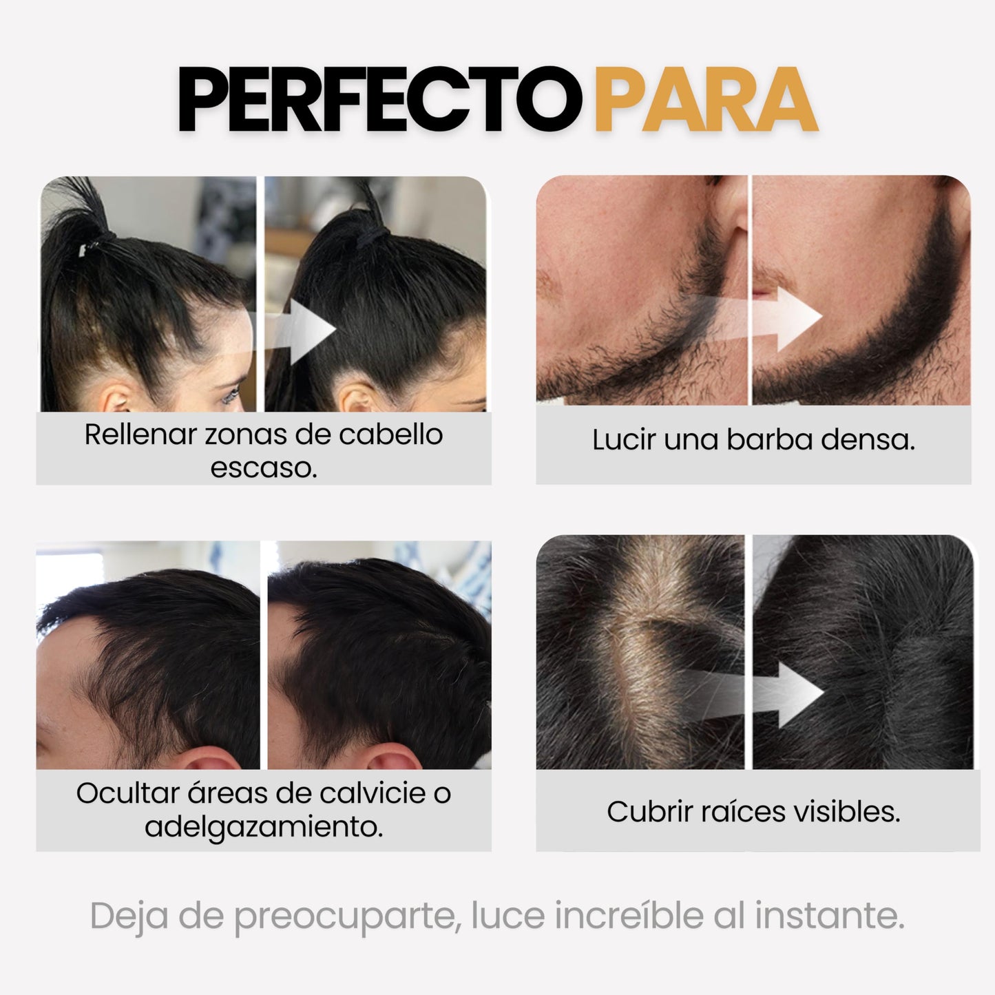 Henrys Polvo para Retocar Raíces Castaño Oscuro, Rellena Zonas Escasas, Define la Línea del Cabello y Cubre el Crecimiento de Raíces al Instante y en Cualquier Momento, Fibras Capilares Hairline Powder. Calvicie, Caida de Cabello o falta de Volumen para M