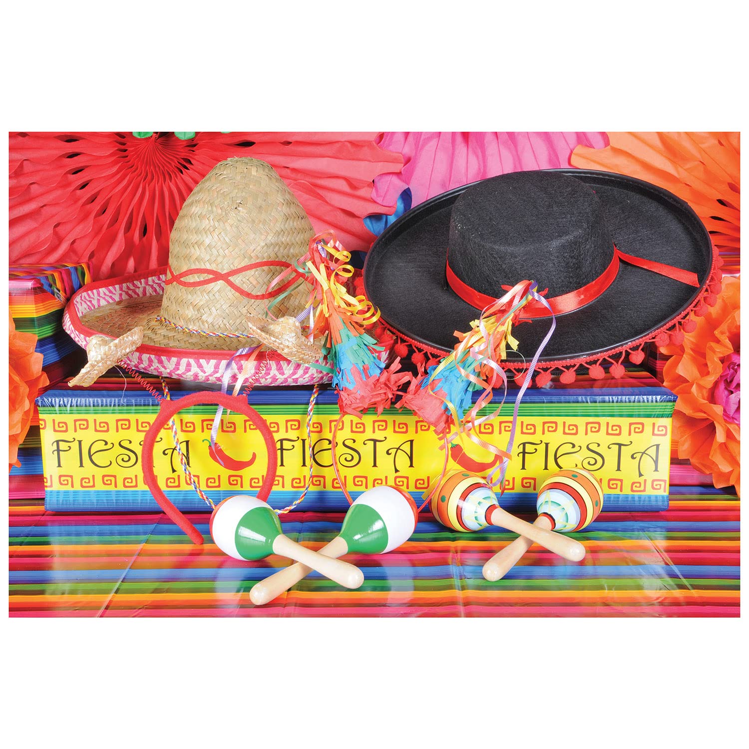 Beistle 60951-8 Fiesta Fun Party Maracas, 2 per Package