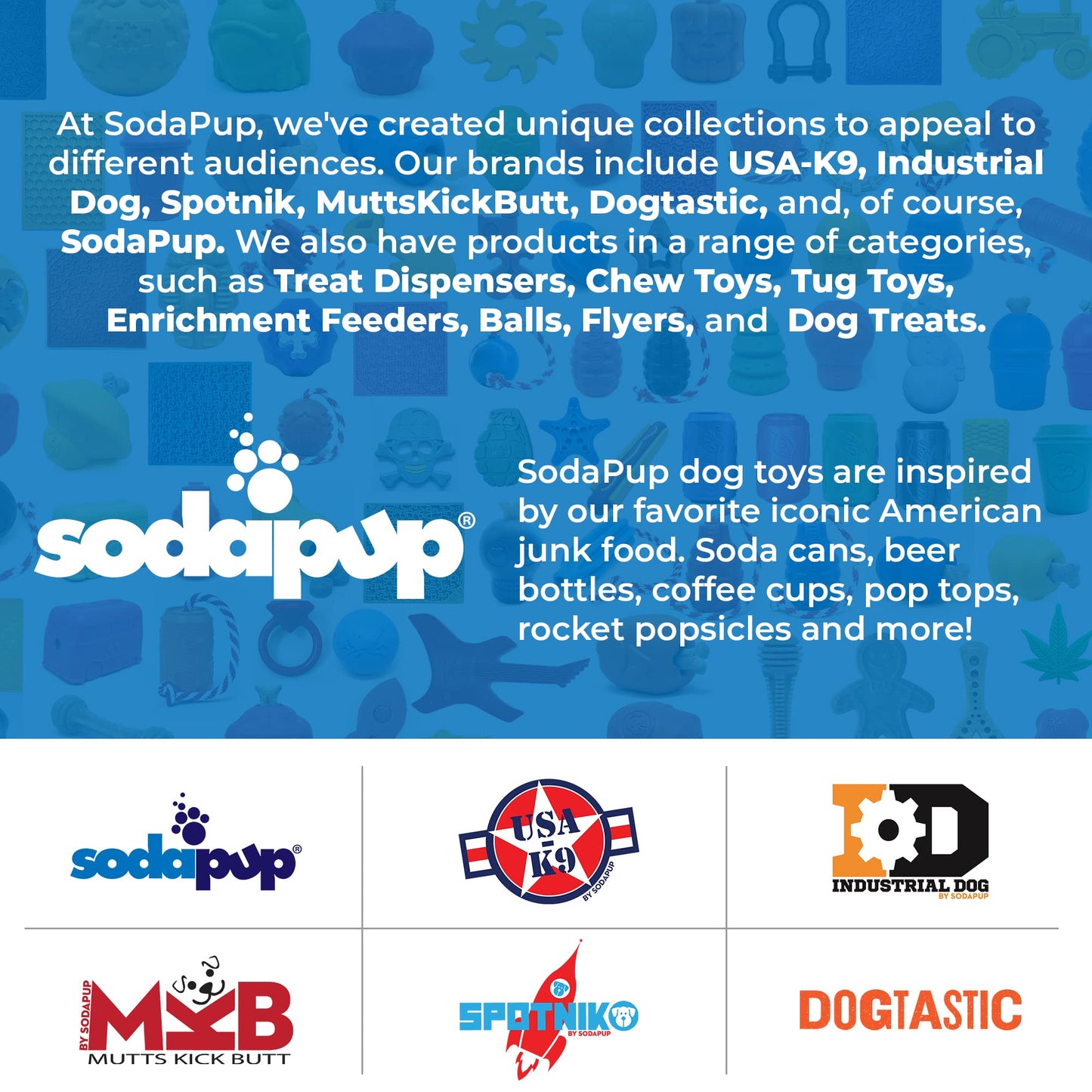 Juguete de Goma Natural SodaPup Negro Dispensador de Golosinas Alimentador Lento para Masticadores Más Agresivos para Perros Grandes
