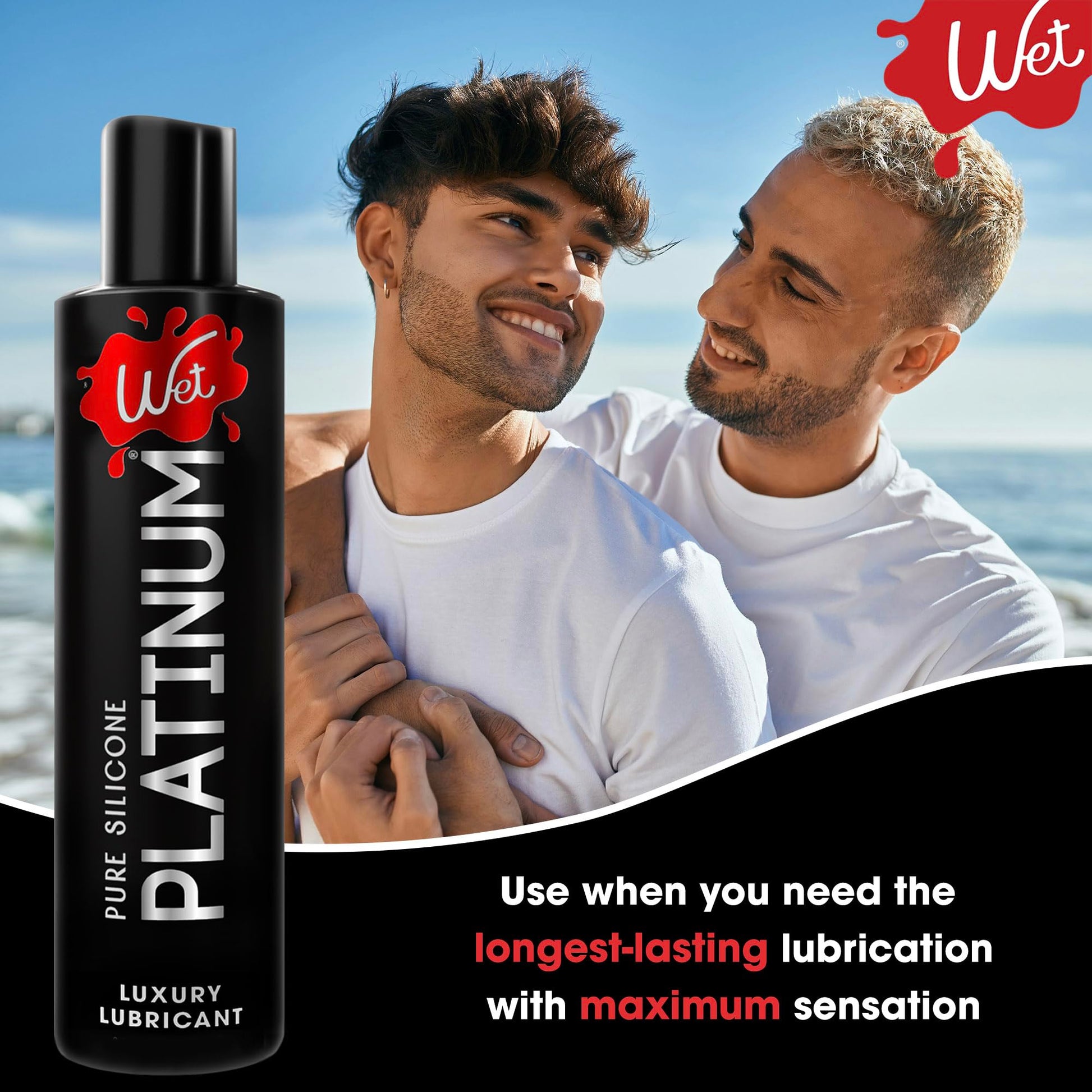 Lubricante Premium Wet Platinum 8.9 Onzas