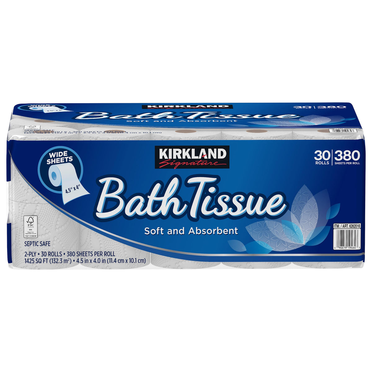 Papel Higiénico Kirkland Signature 30 Unidades