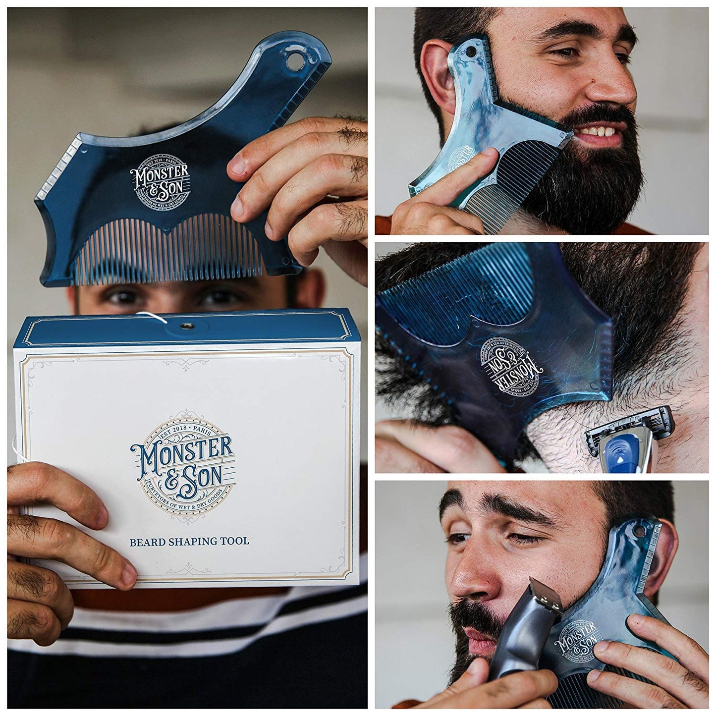 Herramienta de Moldeado para Barba Monster&Son