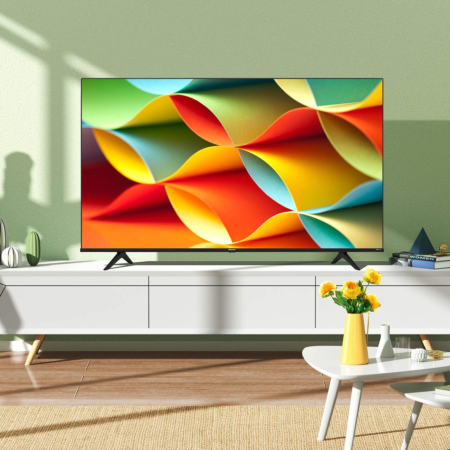 Pantalla Hisense 50" 4K UHD Android TV con Control de Voz 50A6G (2021)
