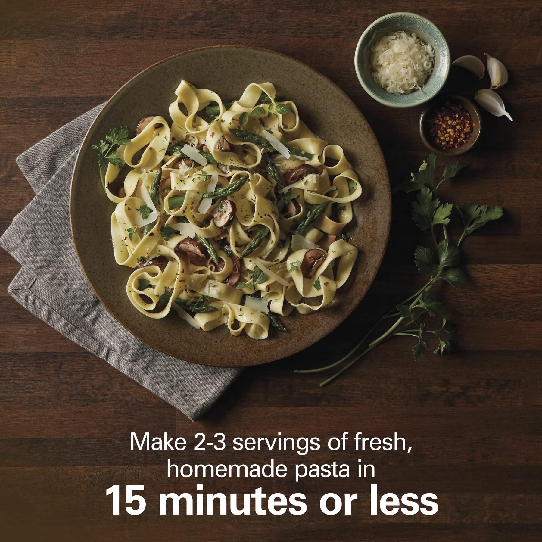 Hamilton Beach Máquina eléctrica para hacer pasta, 7 discos diferentes, Blanco