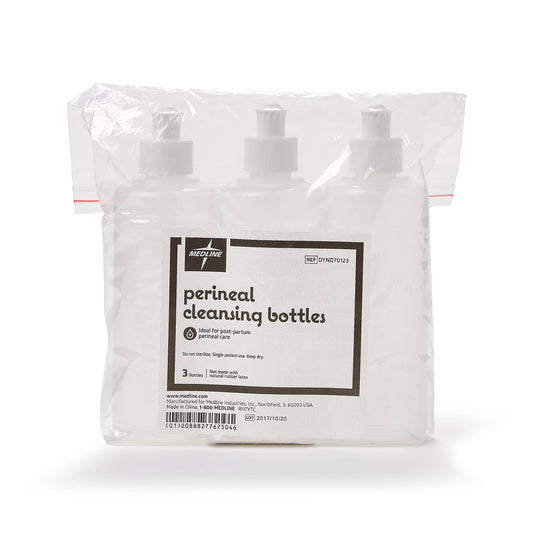 Botella de Riego Perineal Medline Azul 8 Onzas para Mujer