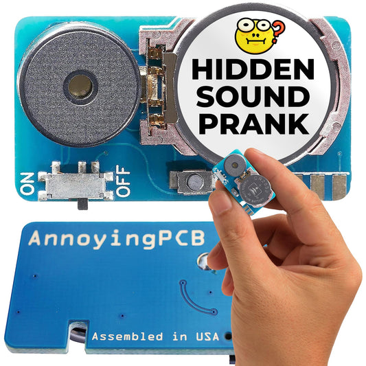 AnnoyingPCB - El dispositivo de broma que no deja de sonar durante 3 años