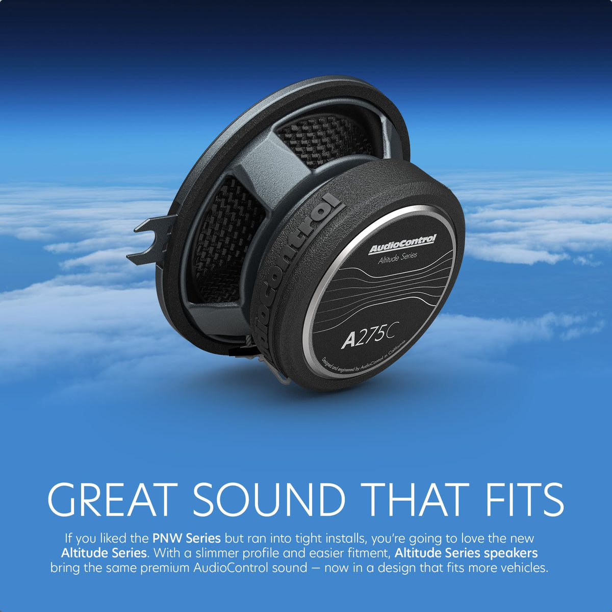 Altavoces de Coche AudioControl Altitude Series 7 cm 50 W 4