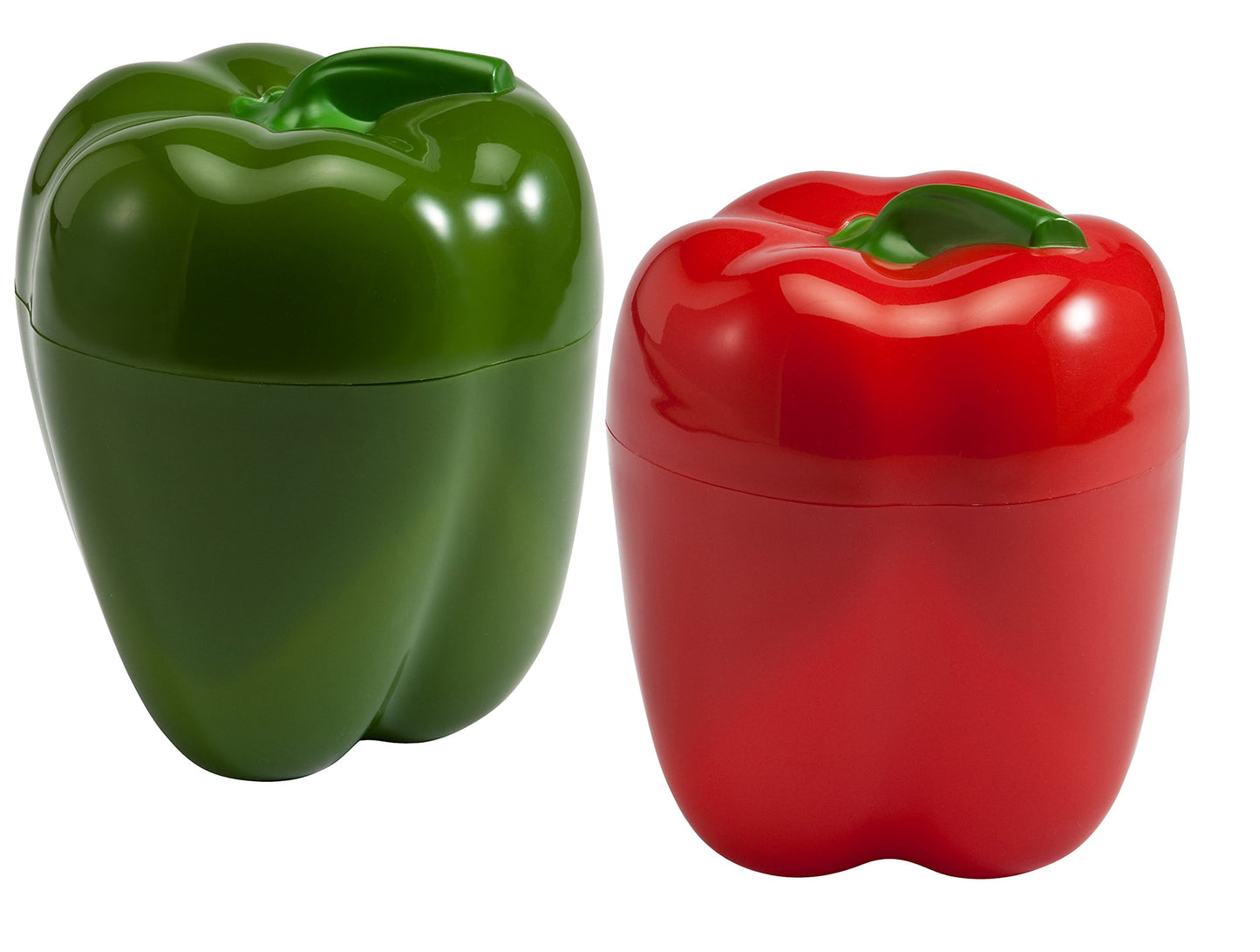 Hutzler - Juego de protectores de pimienta verde y pimienta roja