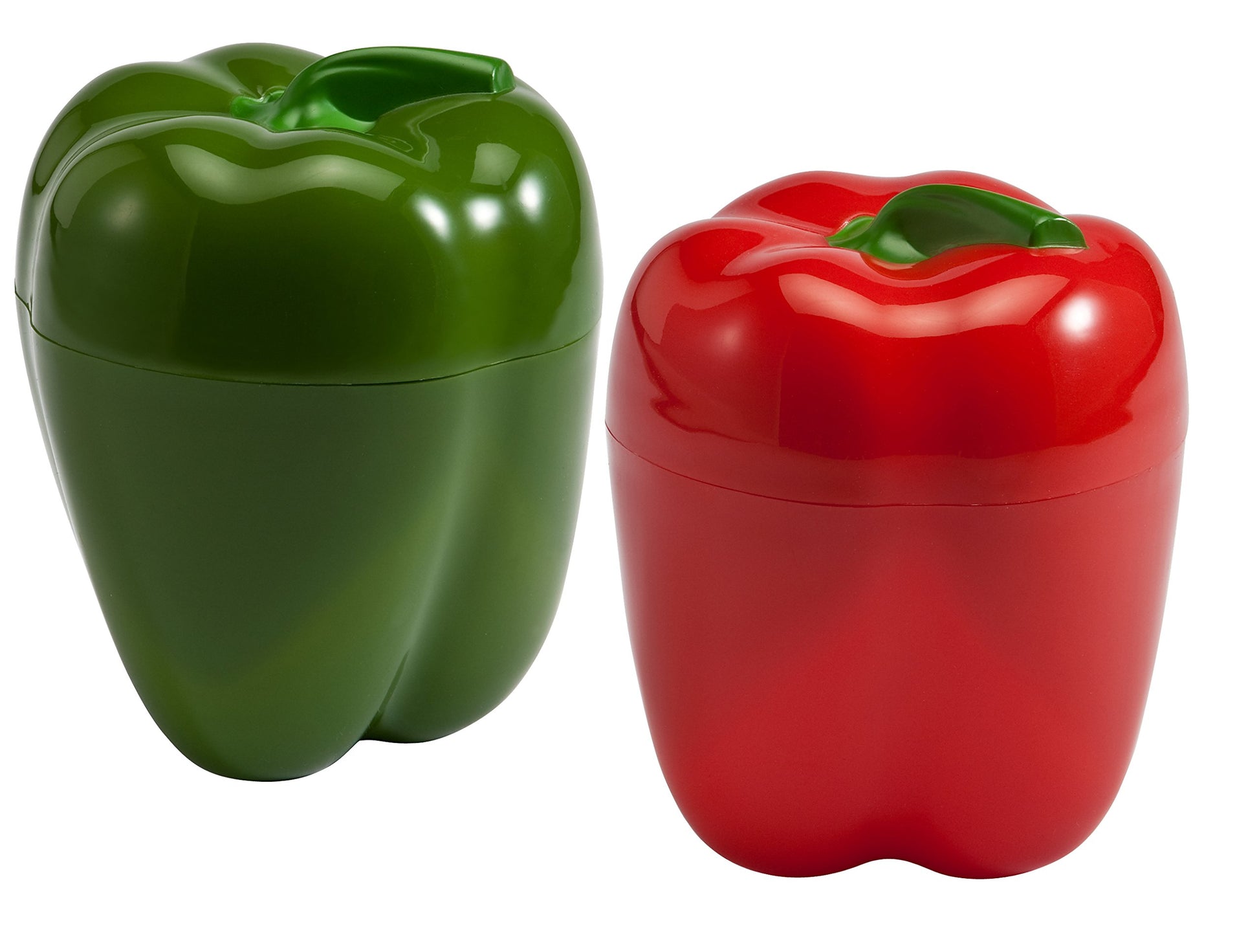 Hutzler - Juego de protectores de pimienta verde y pimienta roja
