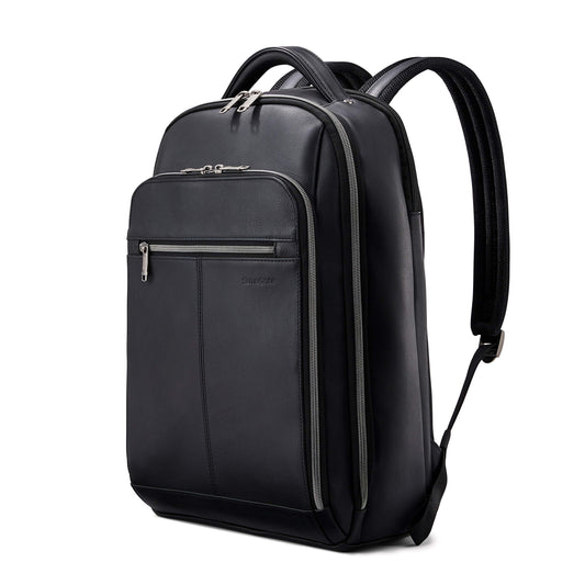 Mochila de Piel Samsonite Negro Clásica