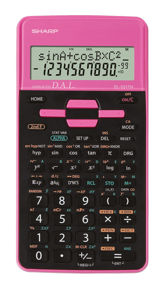 Calculadora Científica Sharp SH-EL531THBPK negra