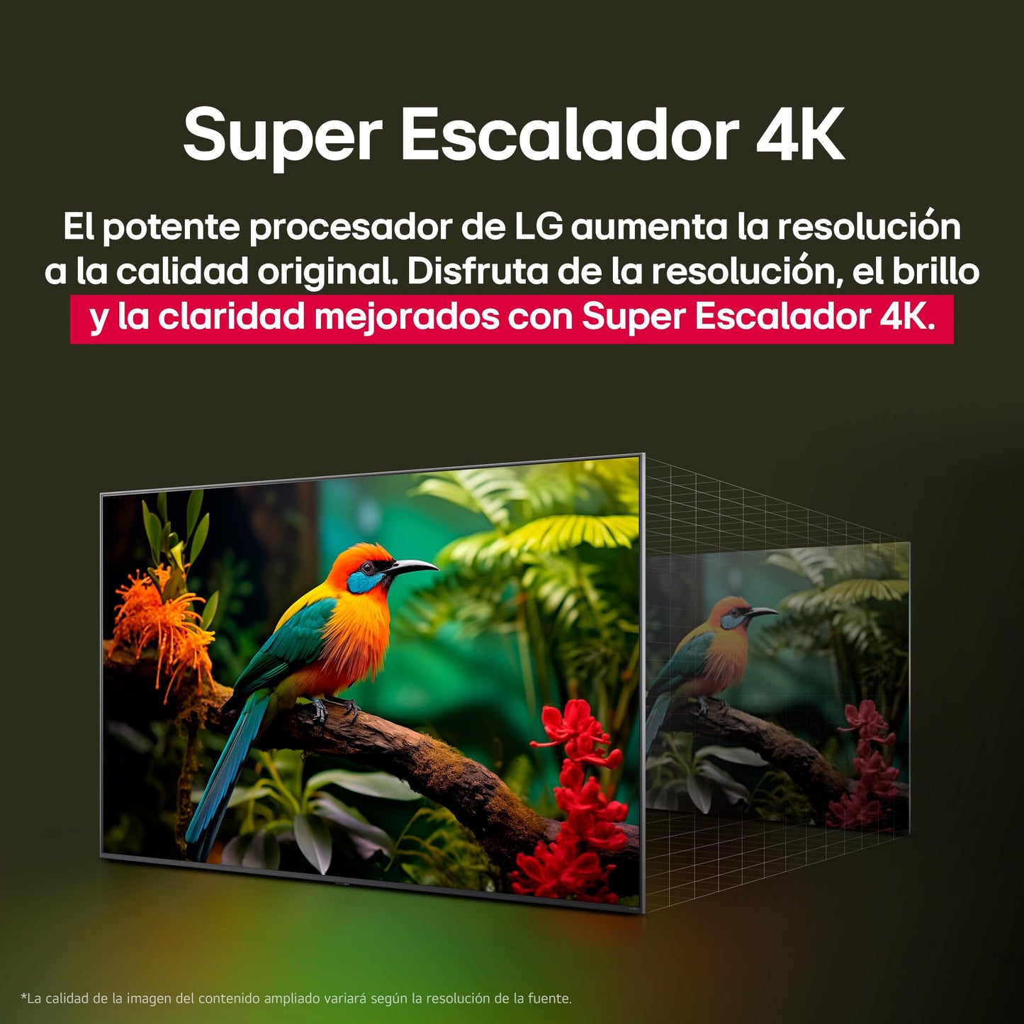 LG Pantalla 75 Pulgadas QNED AI QNED80 4K Smart TV 2025