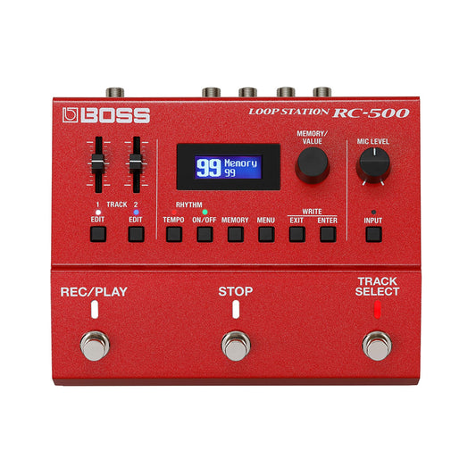 Boss RC-500 Loop Station - Pedal de grabación de frases compacto