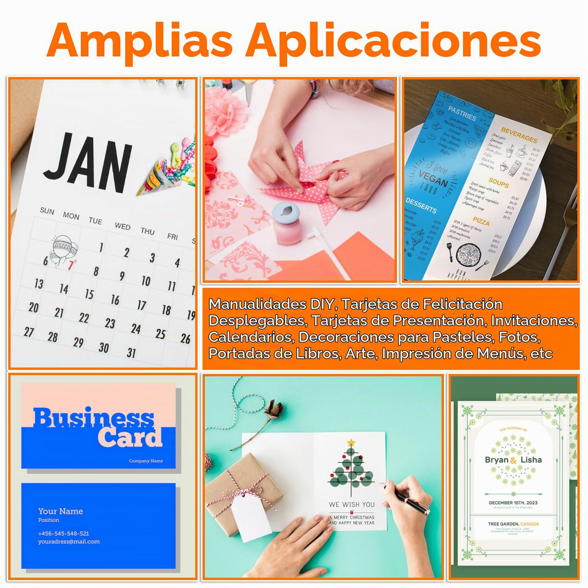 Papel Fotográfico Koala Alto Brillo Blanco Doble Cara para Impresora de Inyección de Tinta