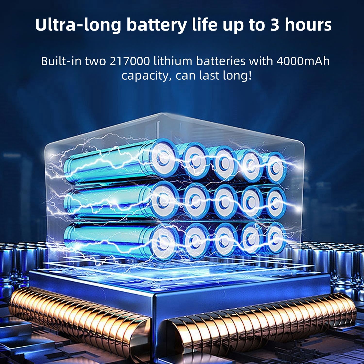 KIZCGE Plumero de Aire Comprimido, Soplador Eléctrico 130000 RPM, 3 Velocidades, Batería Recargable para Automóvil, Hogar, Exterior, Limpieza de Teclado y PC