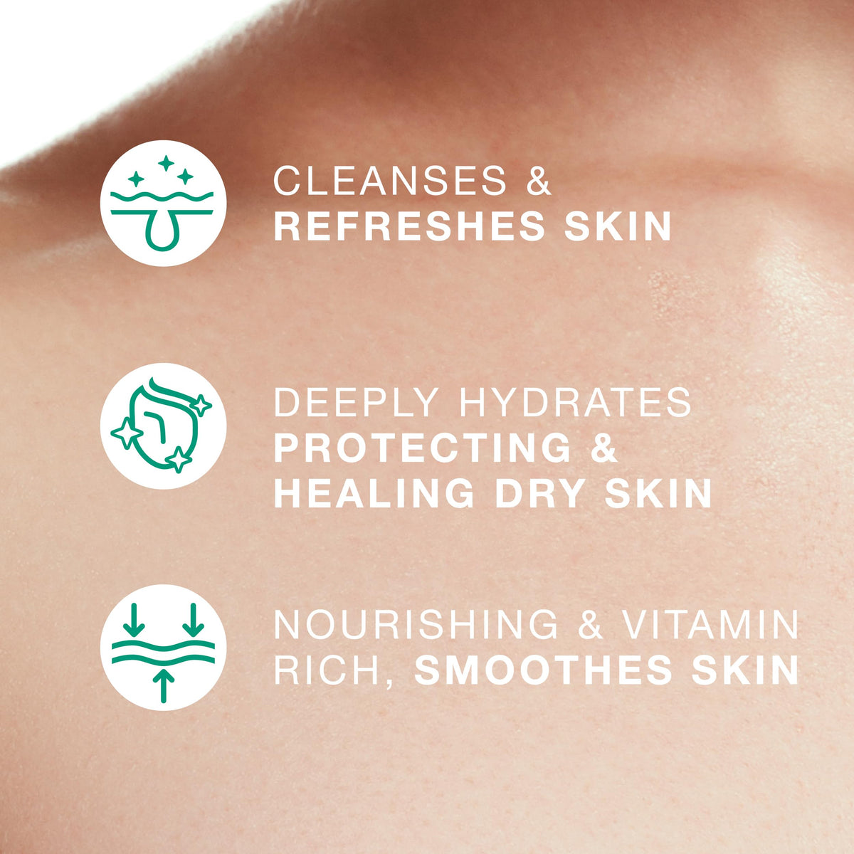 Vitamins And Sea Beauty - Body Wash Shower Gel with Sea Kelp & Aloe Vera. Jabón Corporal Líquido Hidratante y Reparador con Alga Marina y Aloe Vera 1 L