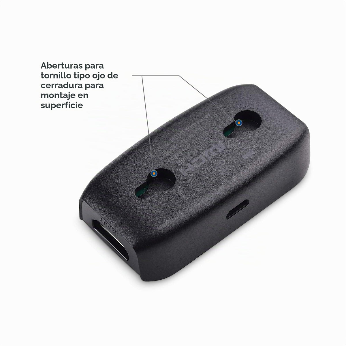 Acoplador HDMI Activo Cable Matters 8K Soporte hasta 25 Pies con HDR