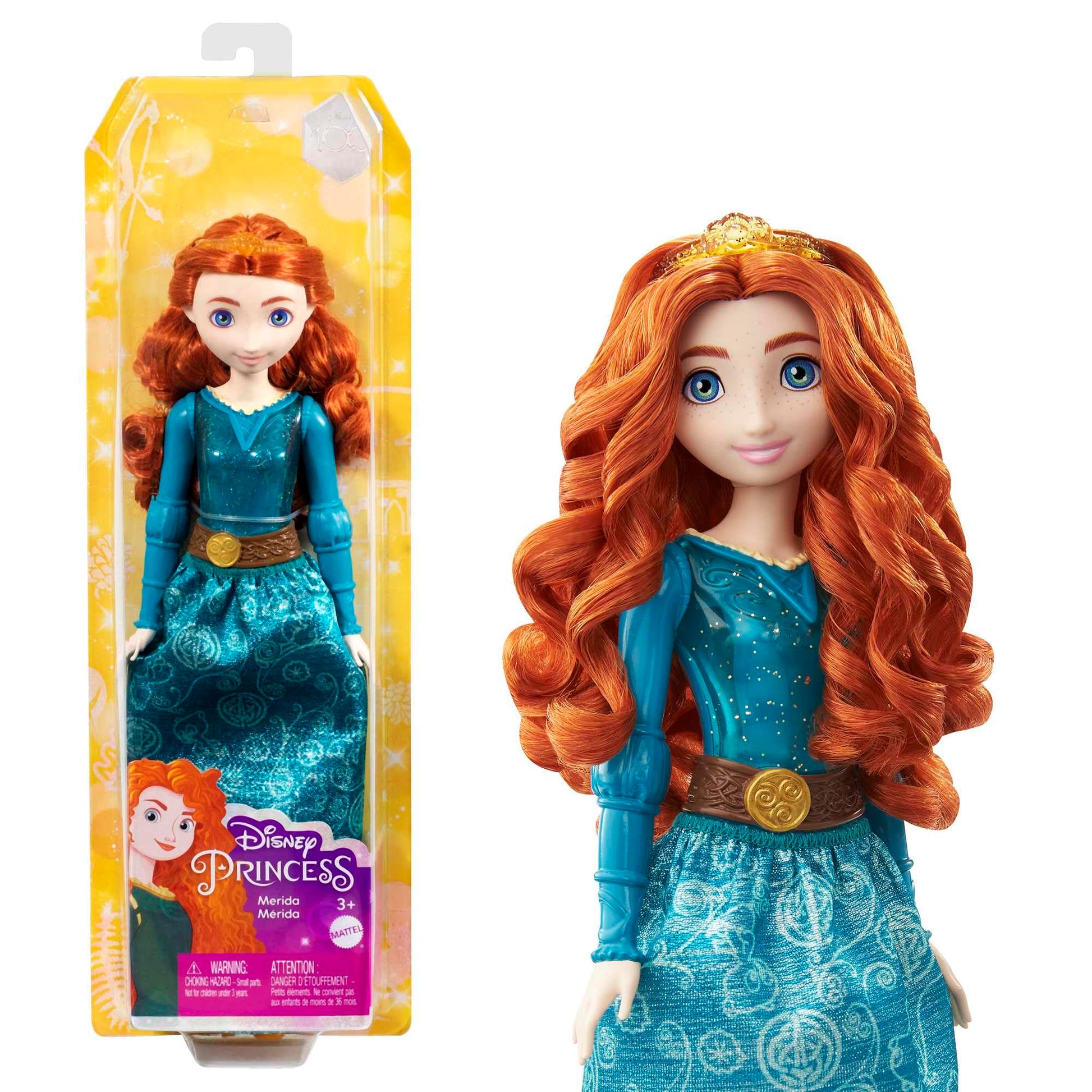 Muñeca Disney Princess Merida Mattel película Brave para Niños