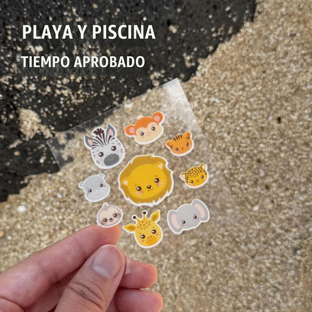 Parches Safari Quitch Beige Alivio de Picaduras para Niños y Bebés
