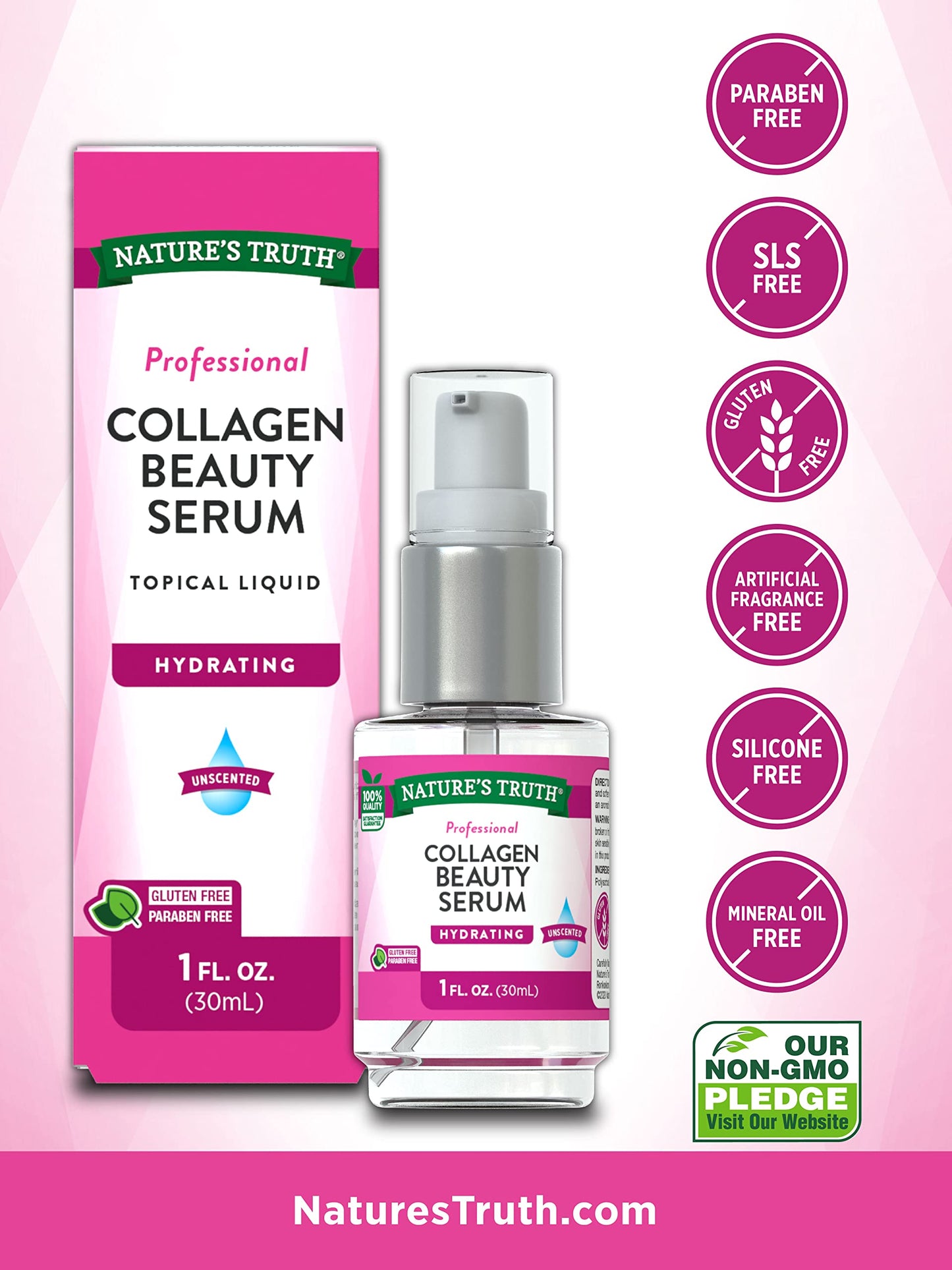 Suero de Colágeno Nature's Truth 1 Oz