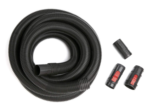 CRAFTSMAN CMXZVBE38759 2-1/2 pulgadas x 20 pies POS-I-LOCK Kit de manguera de aspiradora húmeda/seca para aspiradoras de tienda