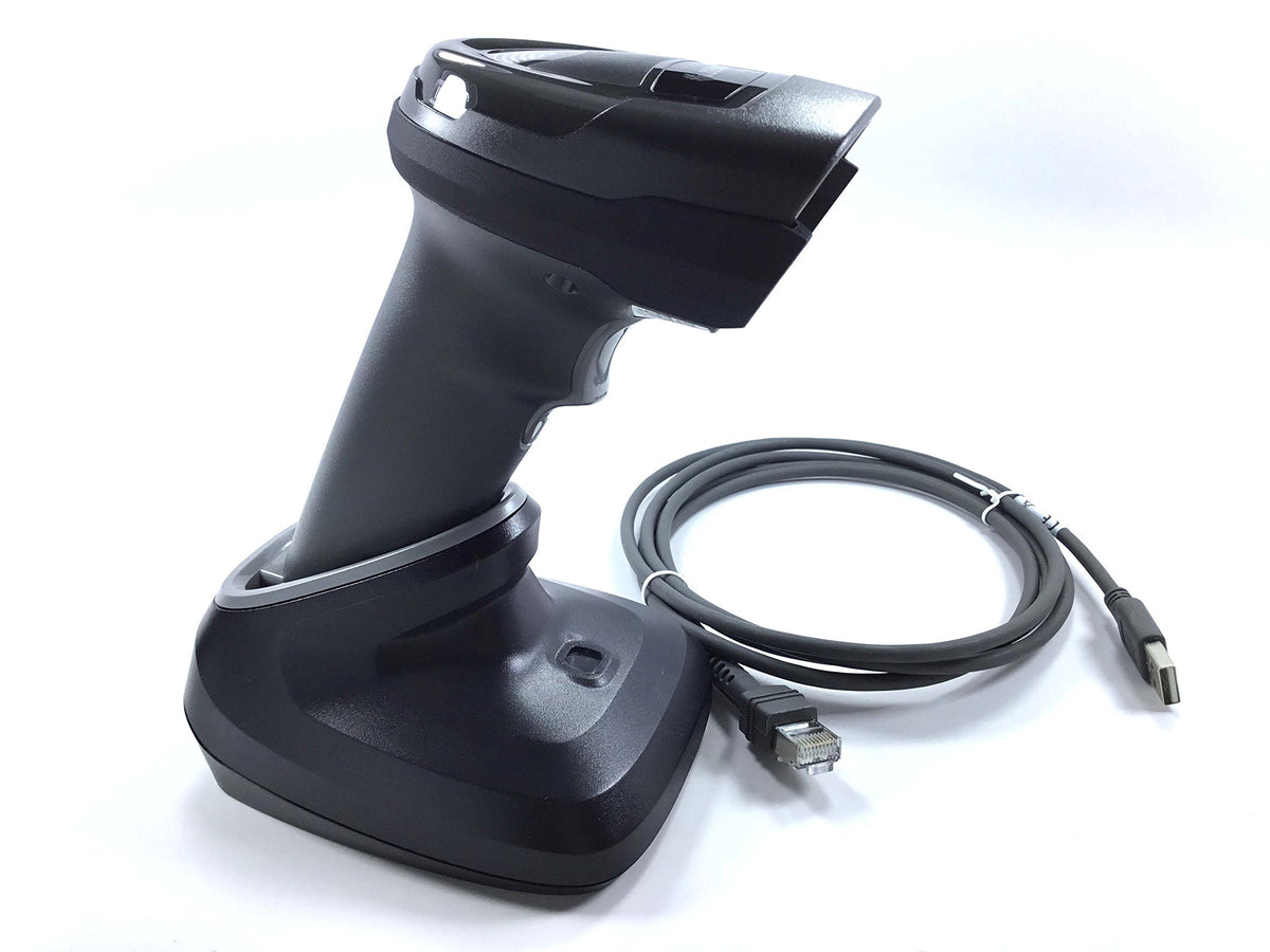 Escáner de Códigos de Barras Zebra DS2278-SR Negro Bluetooth Inalámbrico con Cuna y Cable USB