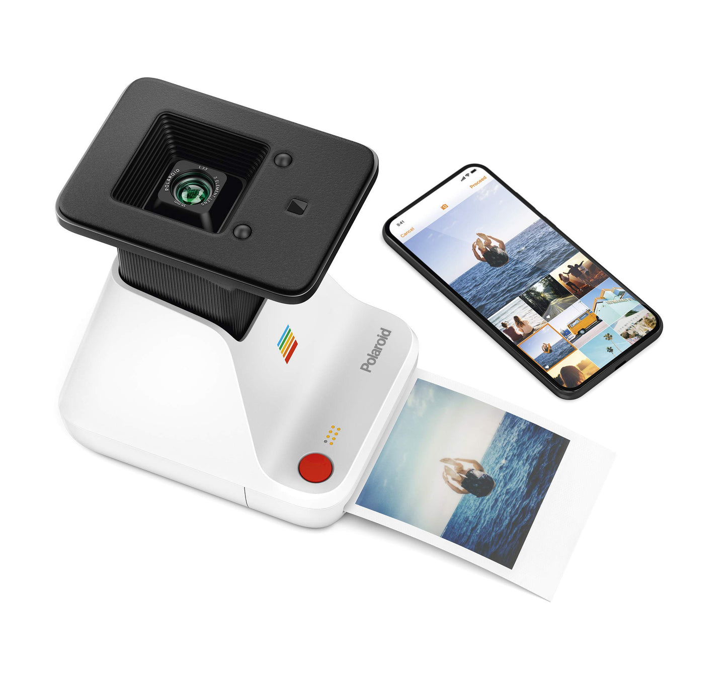 Polaroid Originals Lab - Impresora fotográfica Digital a analógica (9019), The Polaroid Lab, pequeña