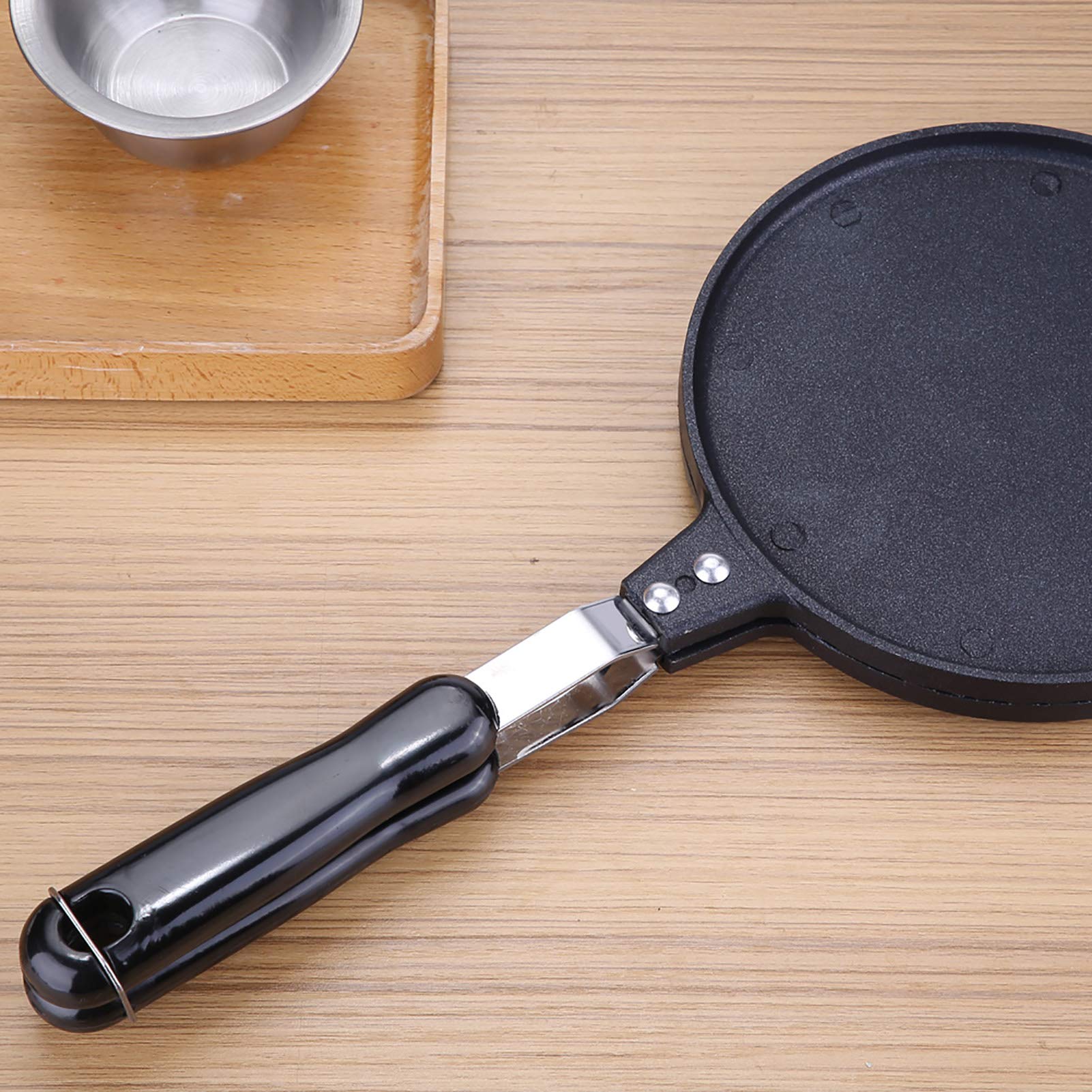 Máquina para hacer conos de gofres, Máquina para hacer conos de helado, Máquina para hacer rollos de huevo, Molde para hacer conos de gofres antiadherentes a gas de cocina para el hogar para postres de cono de gofres de helado de bricolaje