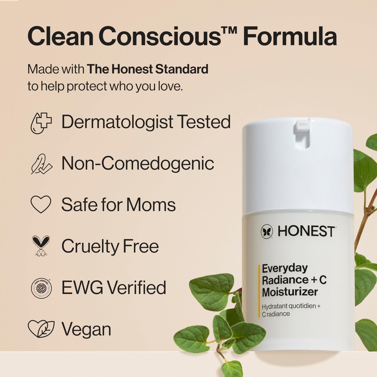 The Honest Company Everyday radiance moisturizer