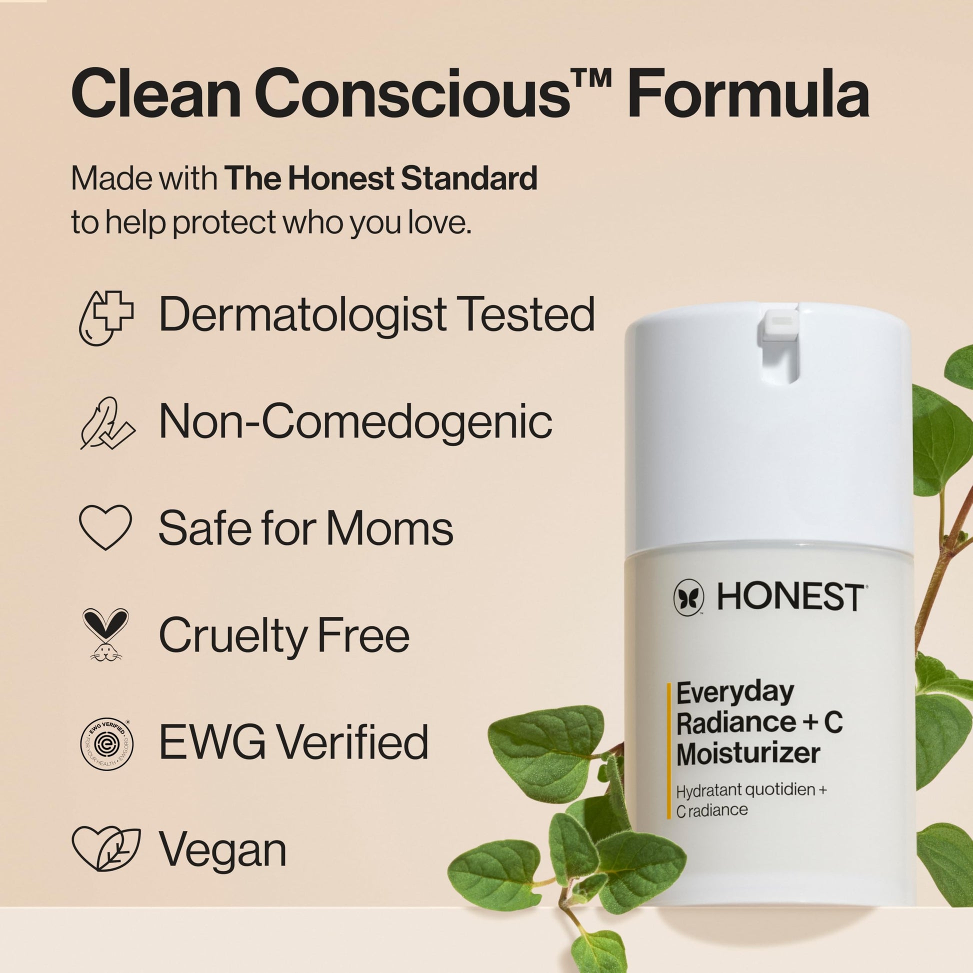 The Honest Company Everyday radiance moisturizer