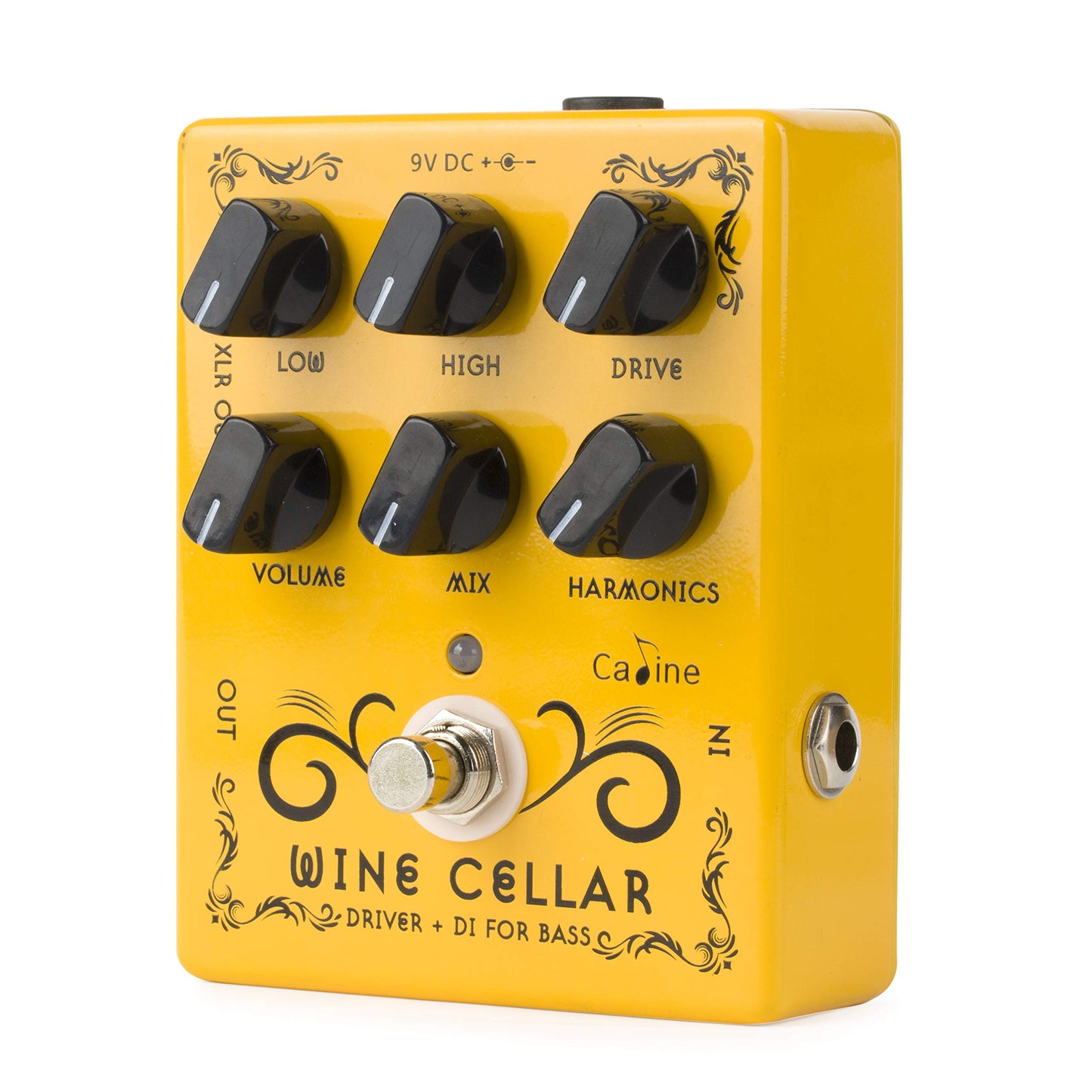 Caline CP-60 Wine Cellar Bass Driver Pedal de efectos de guitarra True Bypass