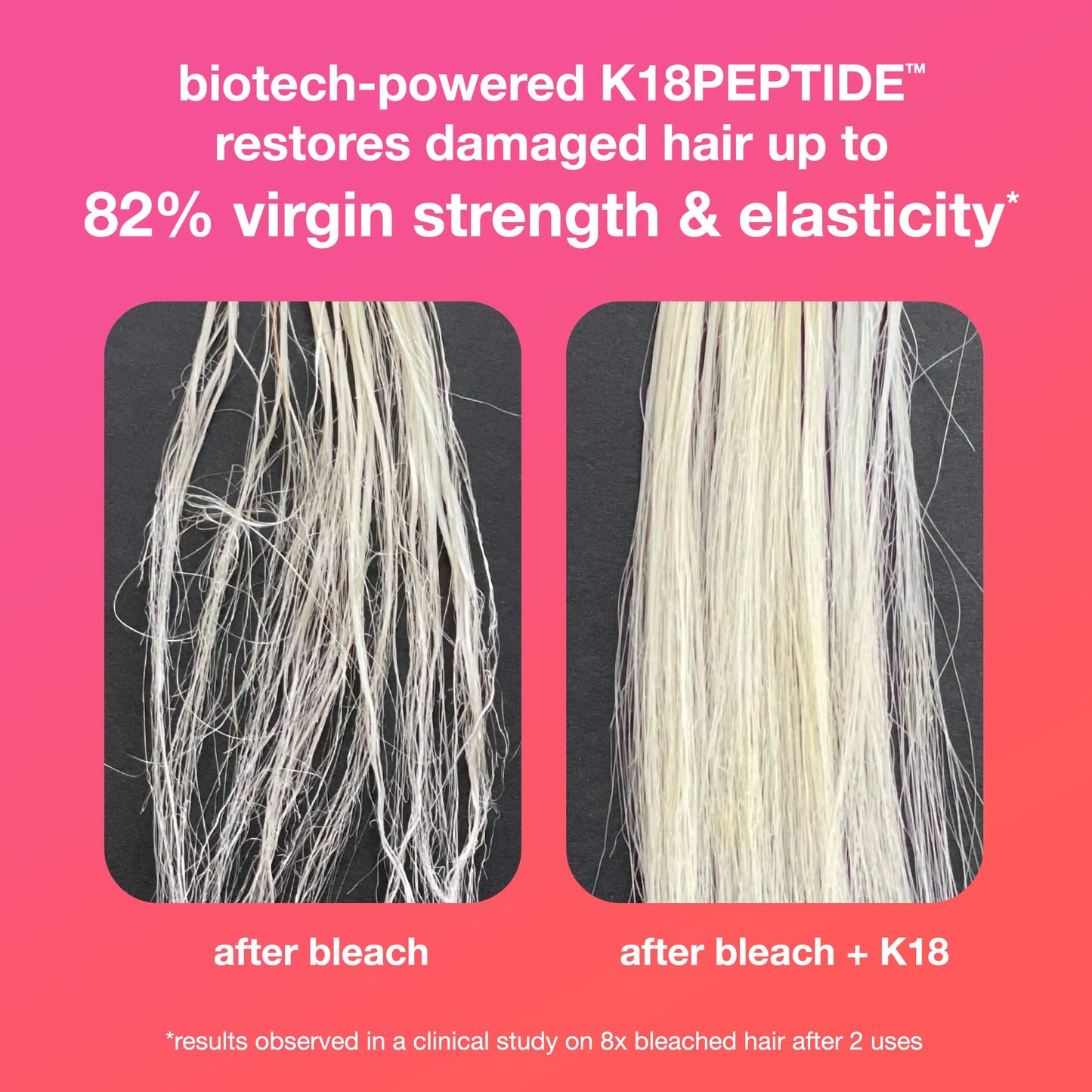 K18 Hair - Mascarilla capilar reparadora molecular Leave-In, máscara unisex, 1.7 oz