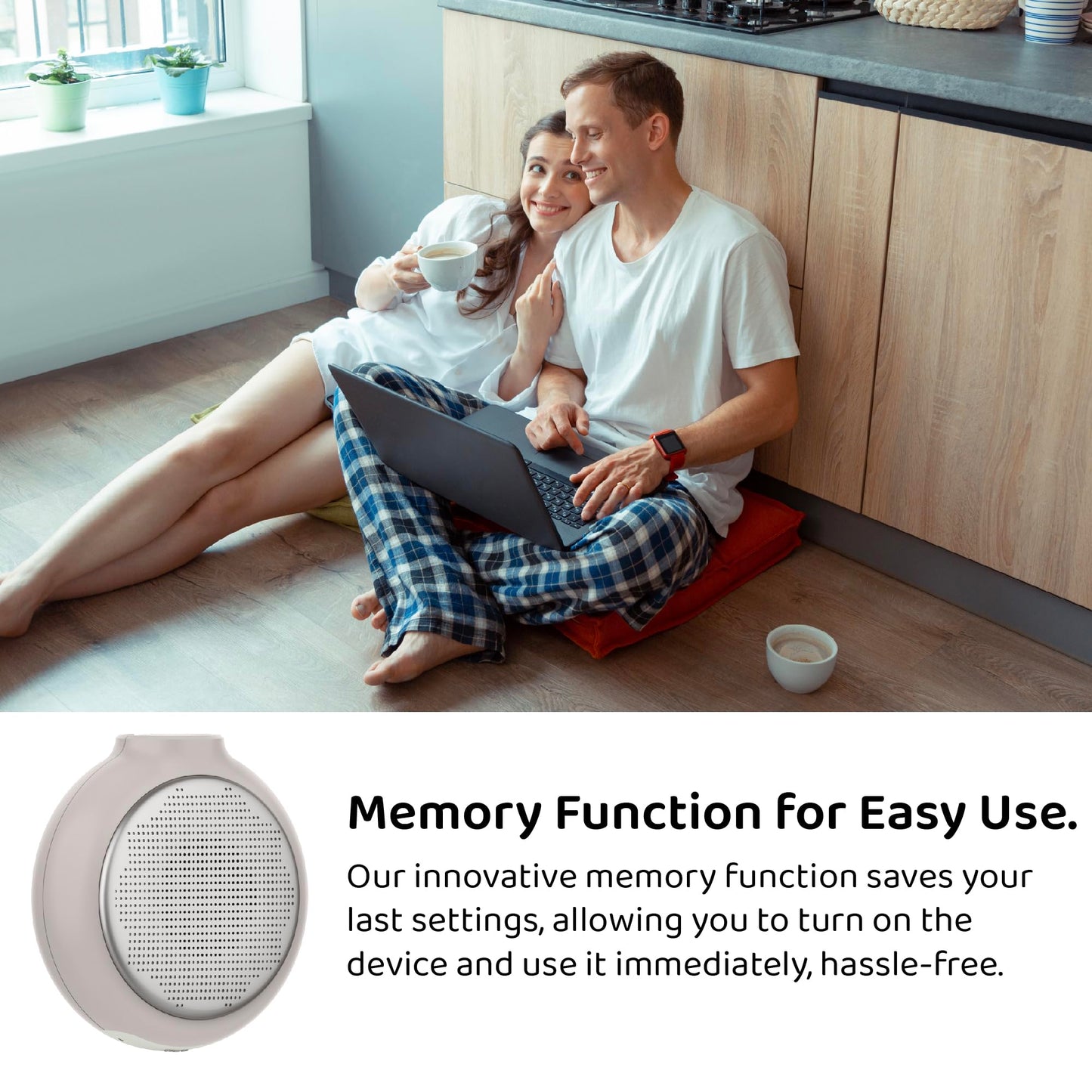 Moonybaby- Máquina de sonido portátil, para calmar el sueño del bebé, 9 sonidos relajantes, ruido blanco, silencio, terapia de sonido y
