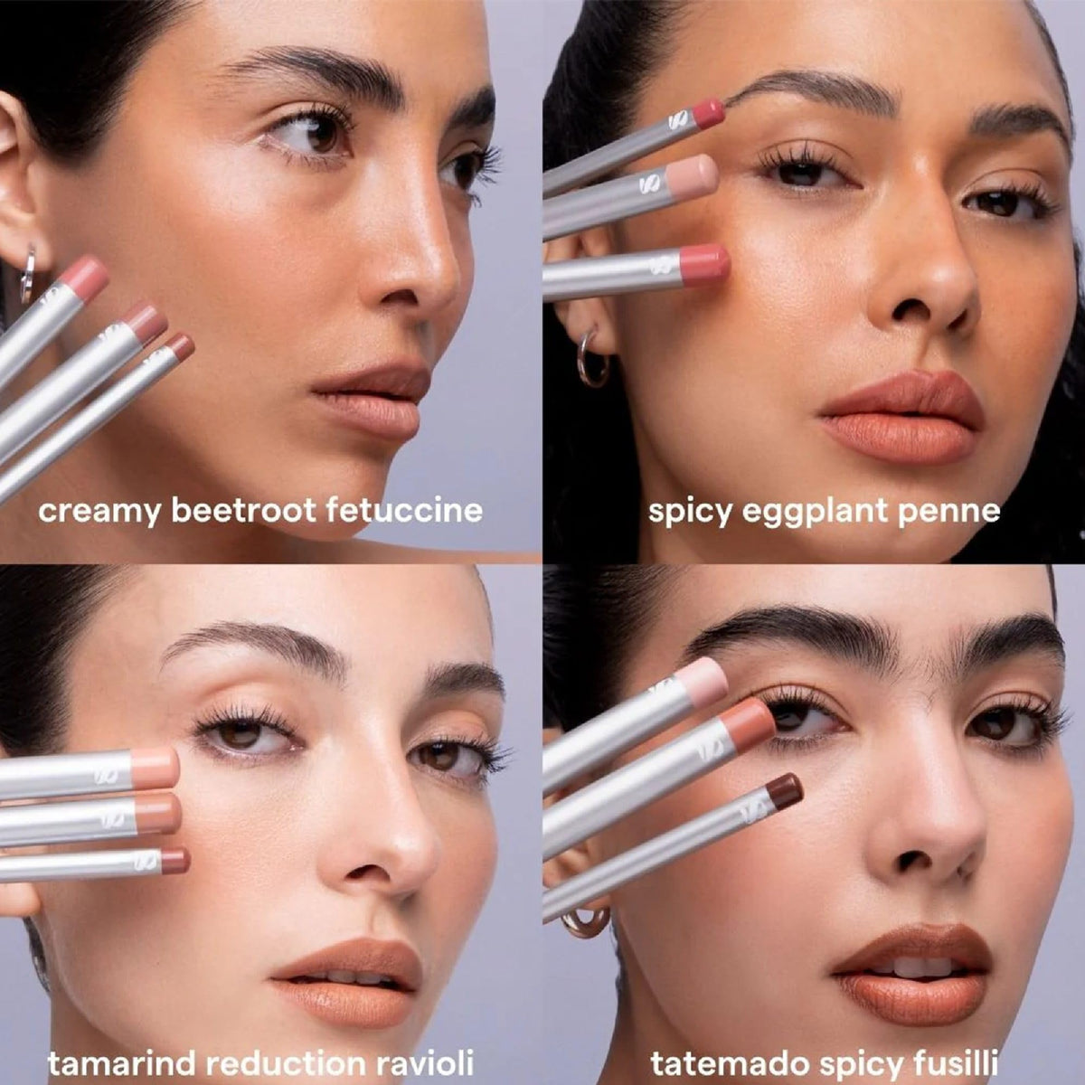 SARELLY, Labial Individual, Pigmentación Intensa, Larga Duración, Tatemado Spicy Fusilli, Sarelly Creativo Lab