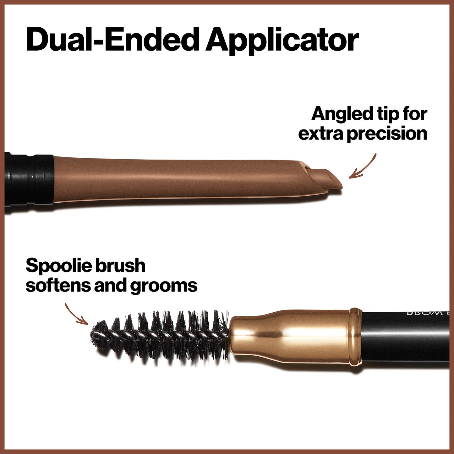 Lápiz Delineador de Ceja Revlon Soft Brown Colorstay