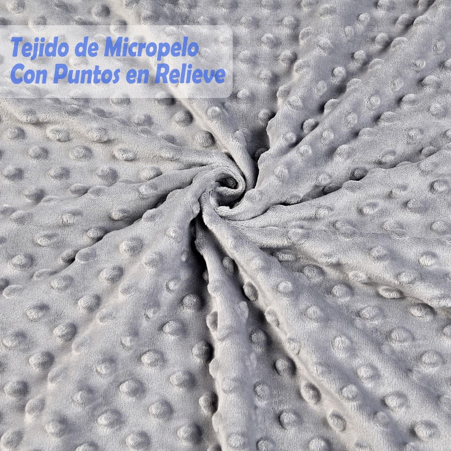TGHQTR 2 Pizeas Cobijas para Bebe de Doble Capa de Puro Algodón,110×75 cm Muselinas para Bebé con Puntos de Micropelo en la Parte Posterior,Suave y Transpirable,Se Puede Usar Manta o Tapete para Bebe