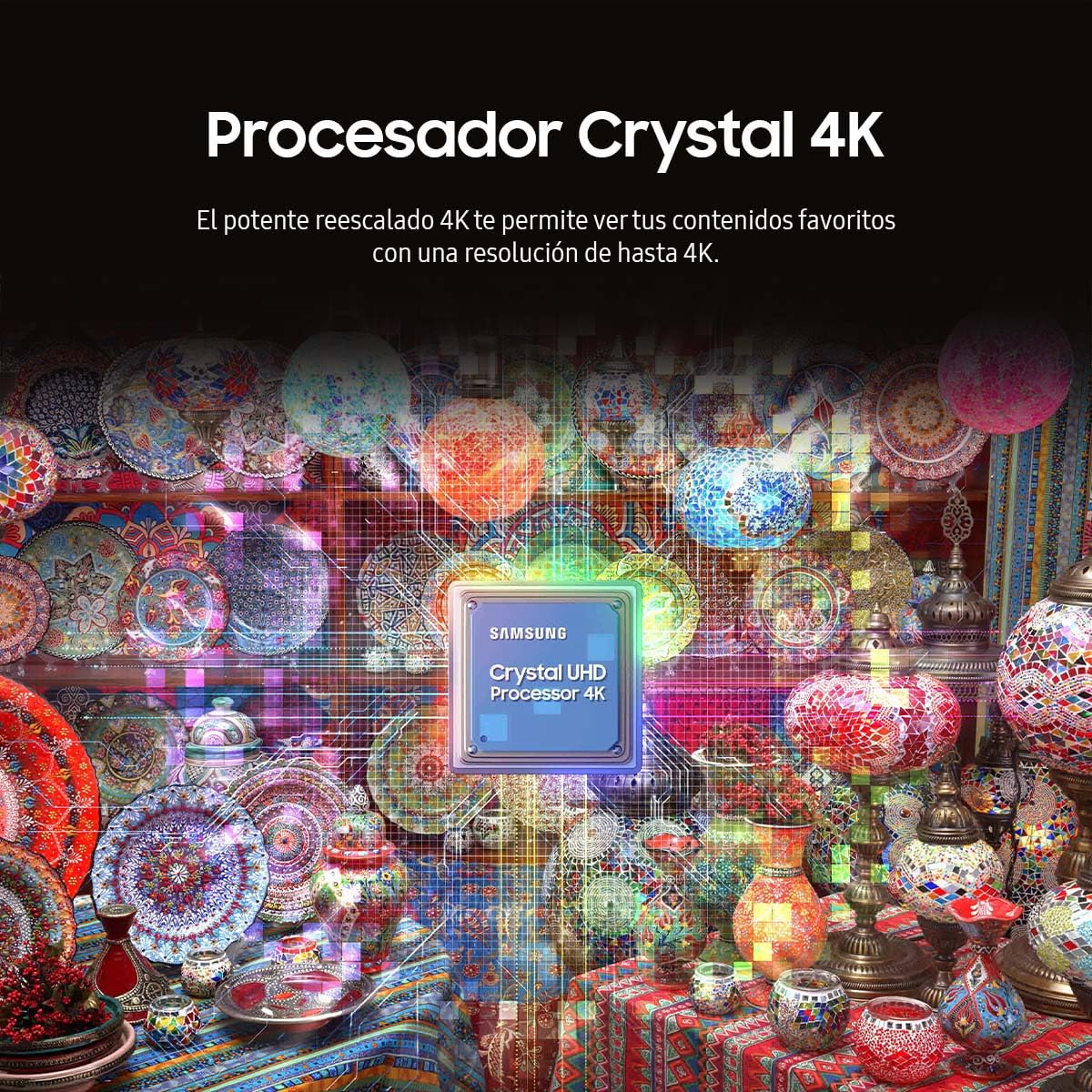 Samsung Smart TV 98" 4K Crystal UHD (UN98DU9000FXZX)