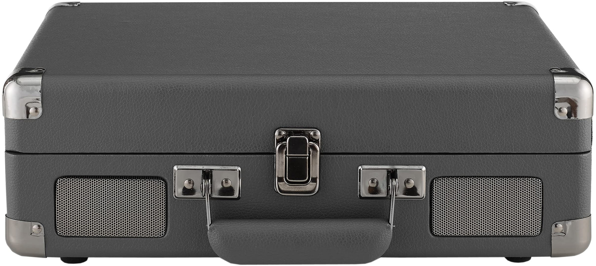 Crosley CR8005F-SG Cruiser Plus Vintage 3-Speed Bluetooth in/out Suitcase Turntable, Slate