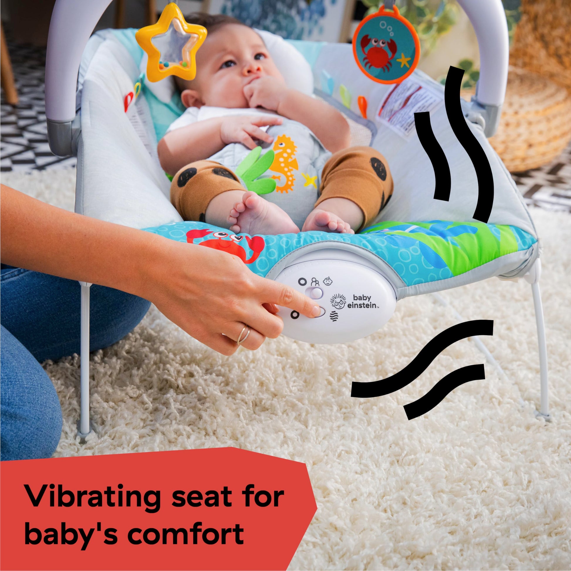 Baby Einstein Silla Mecedora Musical Plegable para Bebés