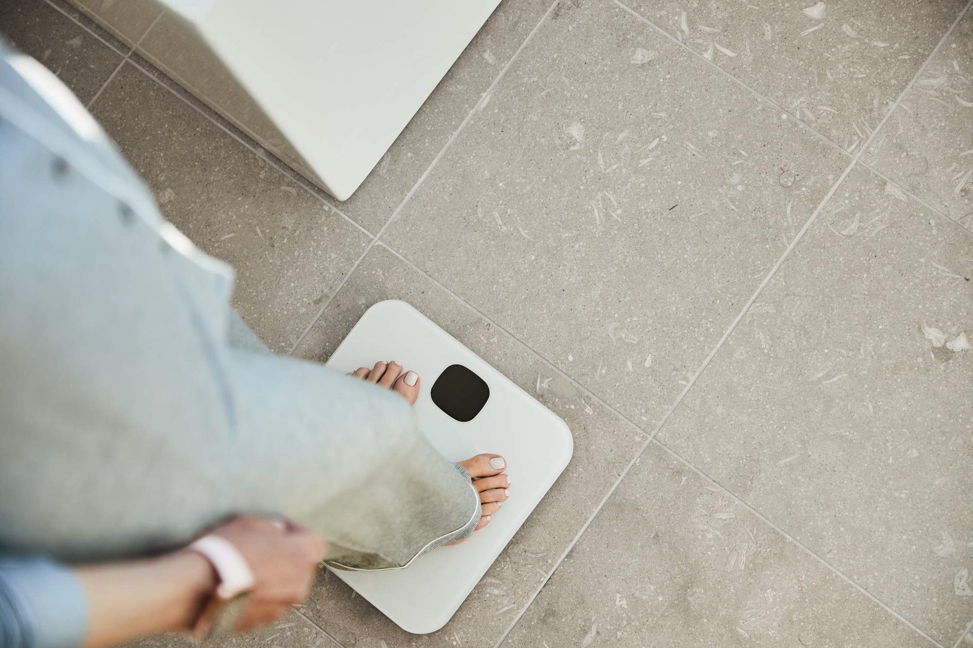 Fitbit Aria Air Báscula Inteligente Bluetooth, Peso Corporal, Digital con Pantalla LCD - Blanco