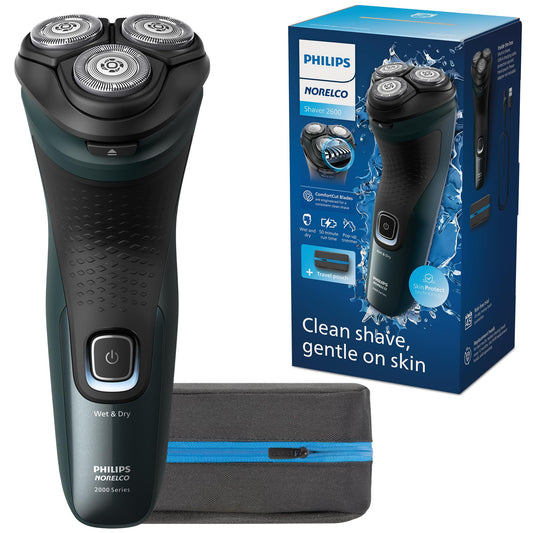 Afeitadora Eléctrica Philips Norelco X3052/91 Batería Recargable con Recortadora Desplegable