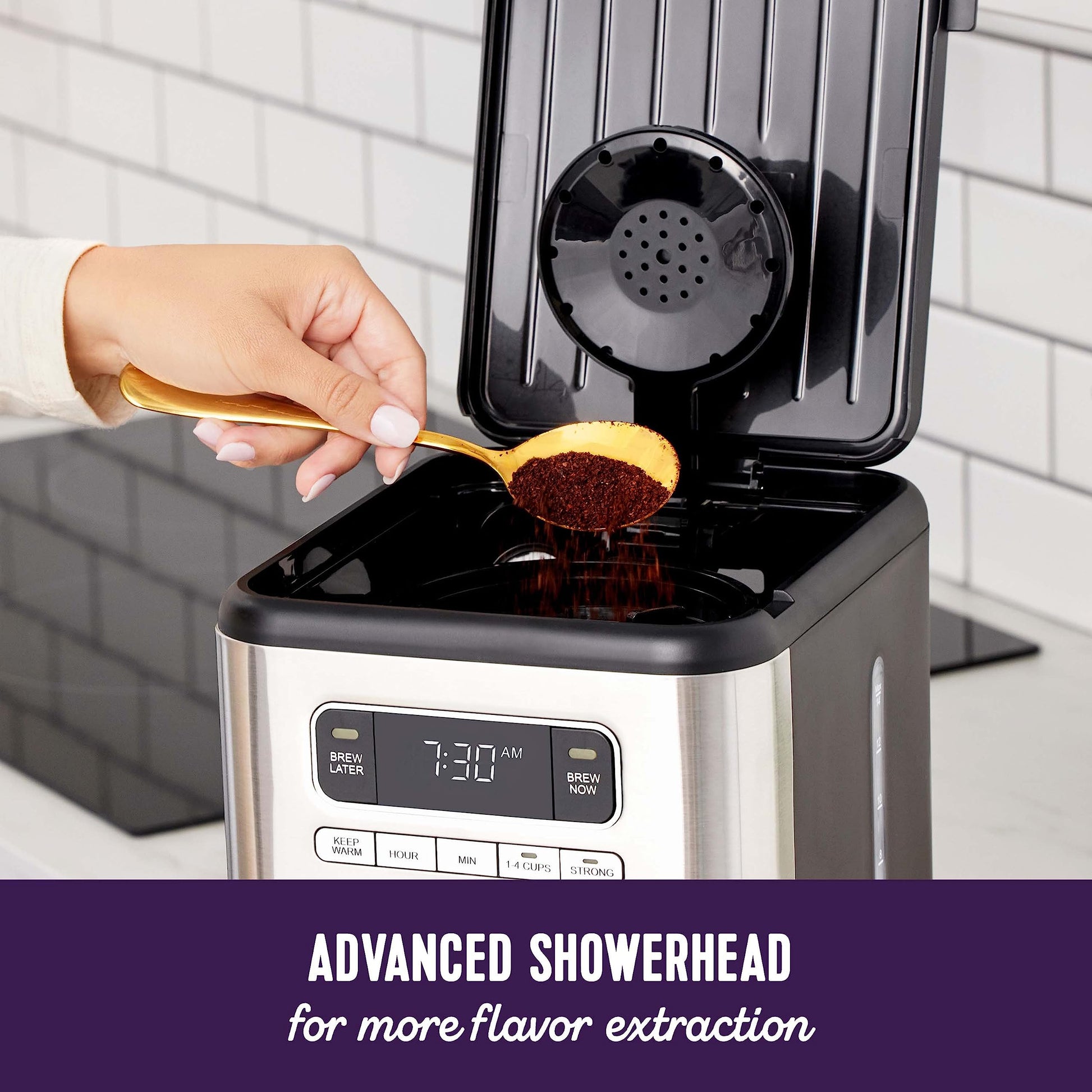 Cafetera Programable Mr. Coffee Acero Inoxidable 14 Tazas
