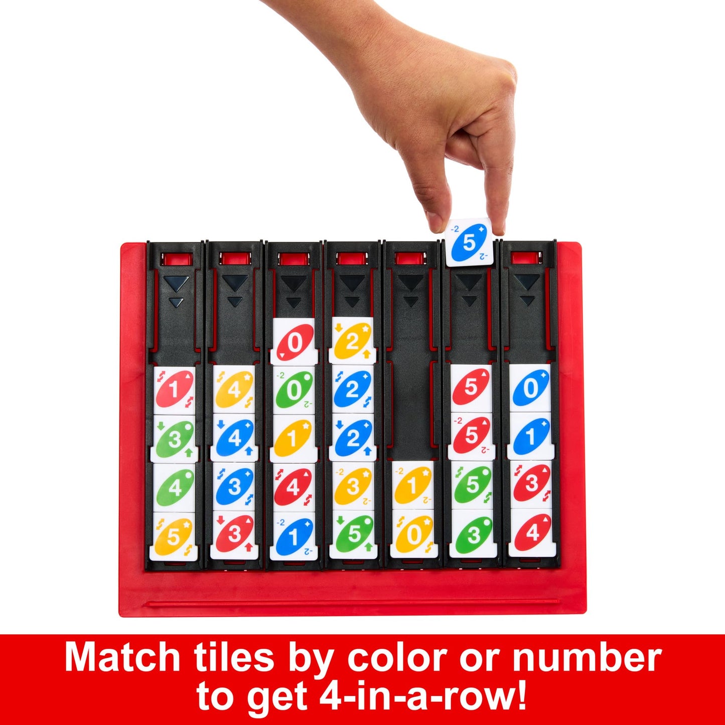Juego de Mesa Mattel Games UNO Quatro Multicolor para Niños