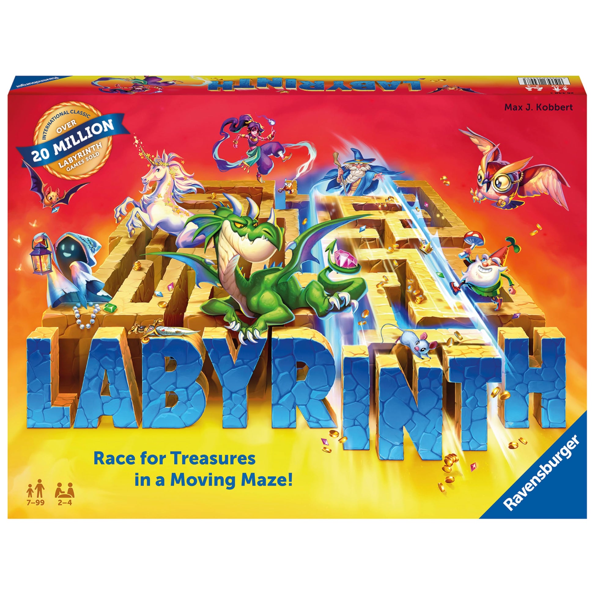 Juego de Mesa Ravensburger Labyrinth Fascinante para Toda la Familia
