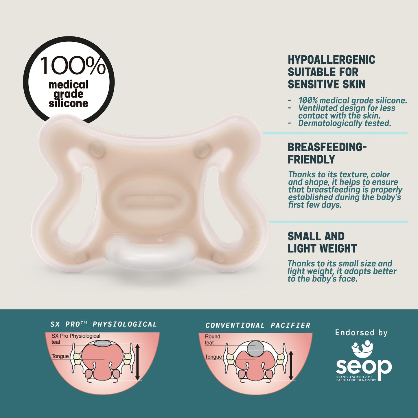 Chupete Suavinex Deep 2 Meses