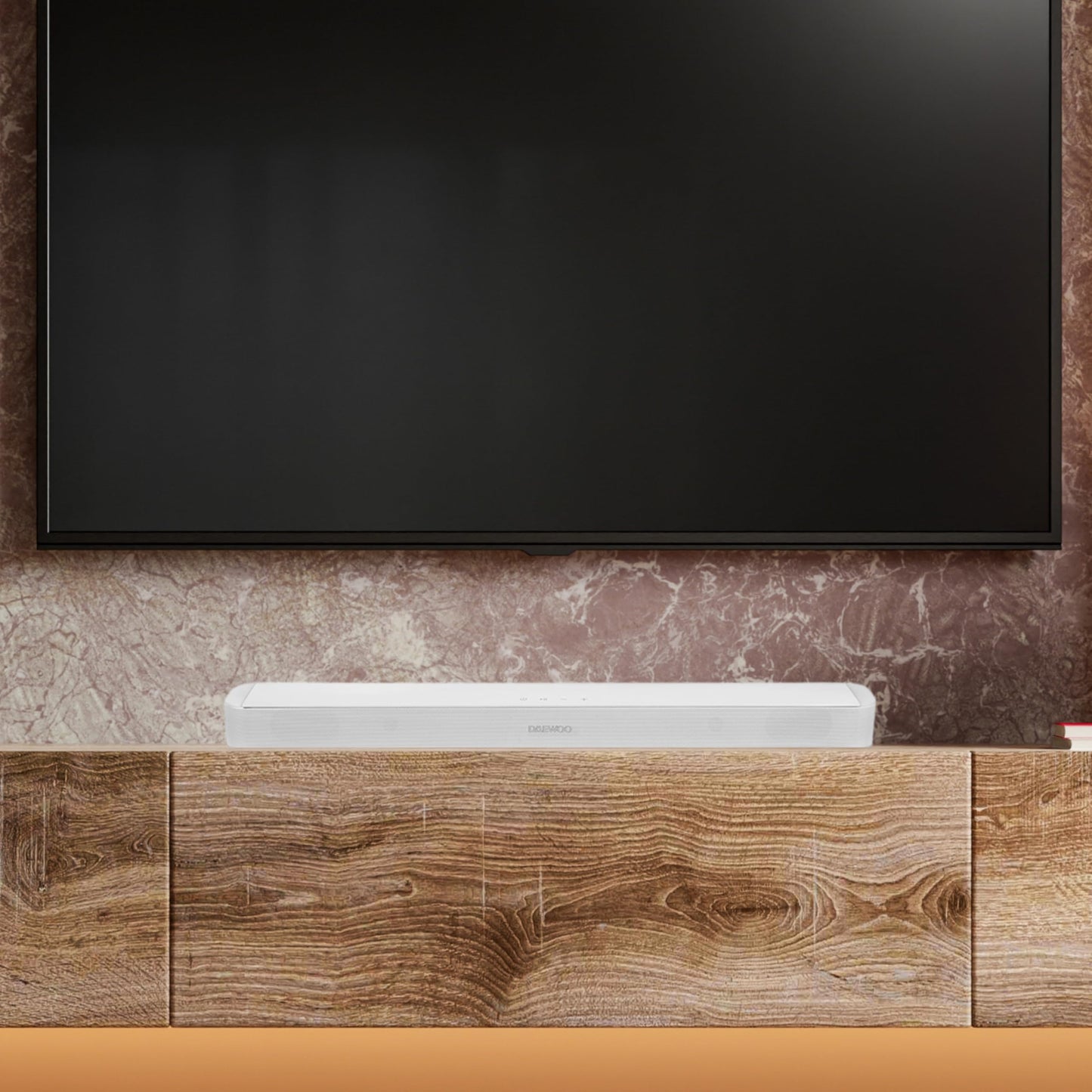Select Sound Barra de Sonido 32" Soundbeam Bluetooth HDMI Panel Táctil (Blanco)