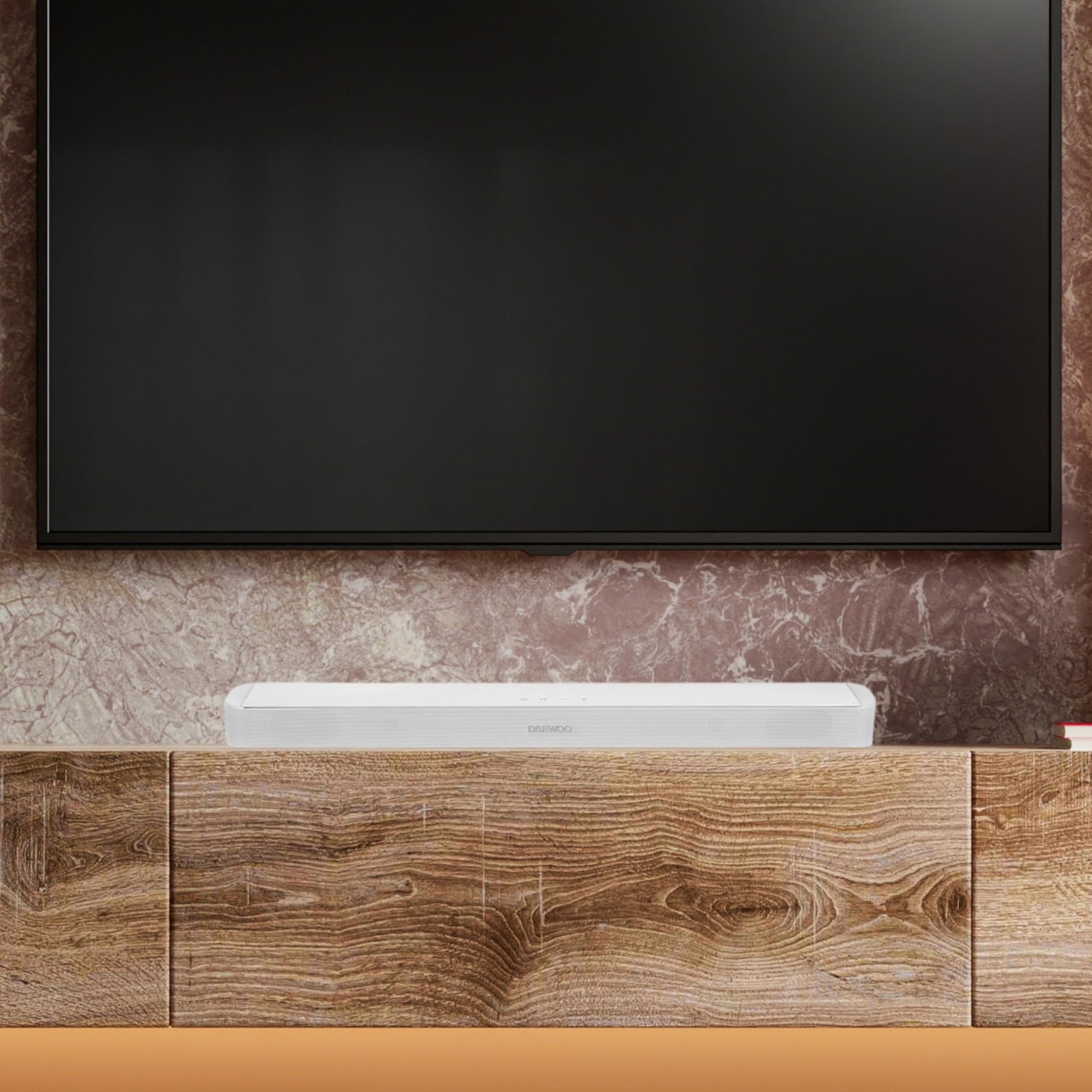 Select Sound Barra de Sonido 32" Soundbeam Bluetooth HDMI Panel Táctil (Blanco)