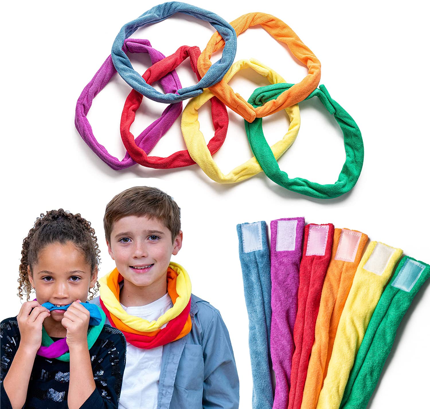 Collares de Mordida Special Supplies Terry Cloth Super Absorbente 6-Pack